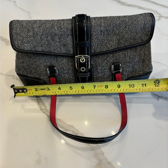 Coach y2k tweed handbag - Picture 5 of 7